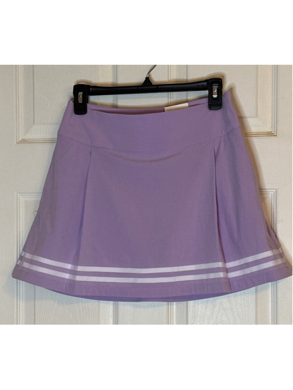 CALIA TrueLight Golf Skort, Purple and White - Picture 2 of 5